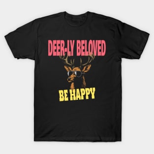 Deer in Sunglasses : Lookin' Sharp T-Shirt